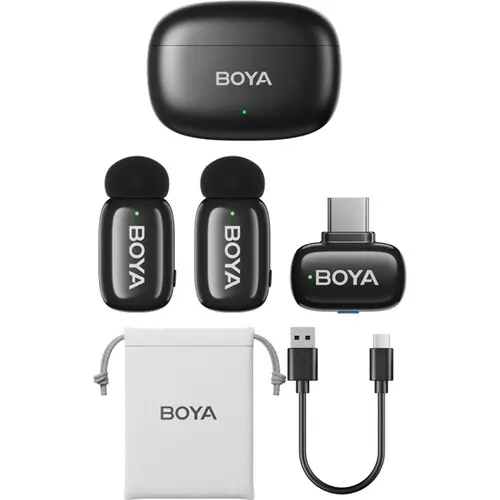 BOYA mini 2-Person Tiny Wireless Microphone