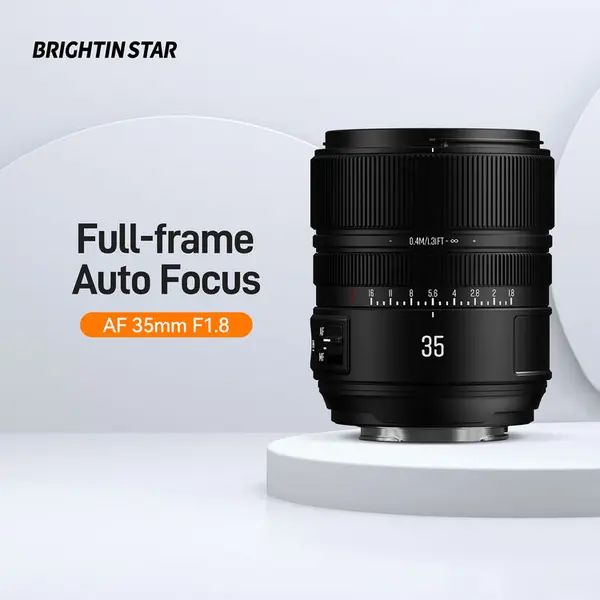 Brightin Star AF 35mm f/1.8 Lens (Sony E)