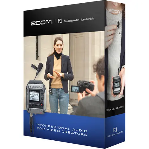 Zoom F1-LP 2-Input / 2-Track Portable Field Recorder