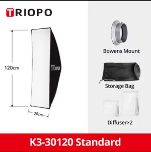 Triopo K3 30X120 Softbox Bowens Mount 