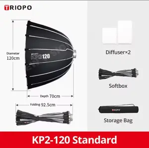 Triopo KP2 120cm Parabolic Softbox Bowens Mount 