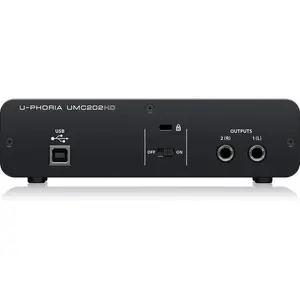 Behringer UMC202HD 2x2 Desktop USB Audio Interface