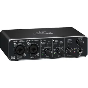 Behringer UMC202HD 2x2 Desktop USB Audio Interface