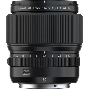 FUJIFILM GF 80mm f/1.7 R WR Lens (FUJIFILM G)
