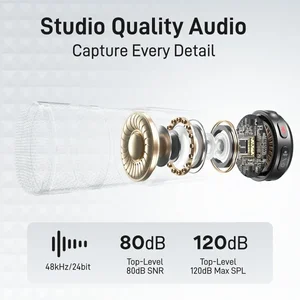 Maono Wave T5 Wireless  Microphone Type C / Lightining & Camera Reciver