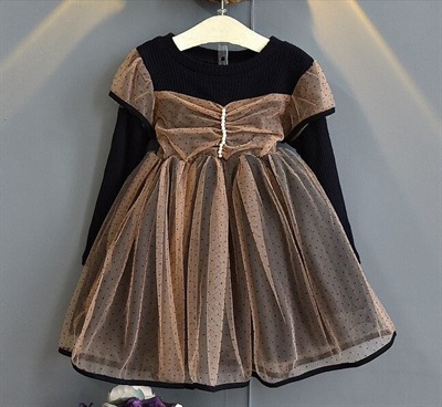 Girls Princess Sweater Dress