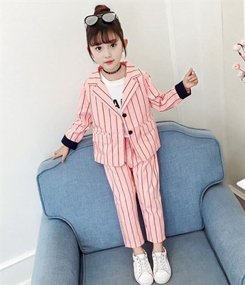 Girls Blazer Suits Set