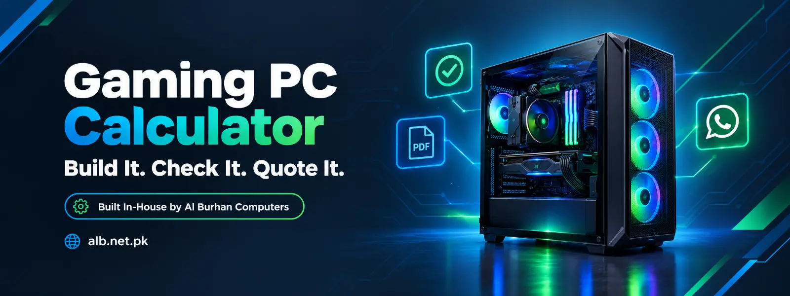Gaming PC Calculator Pakistan: Build, Check & Get a Free Quote