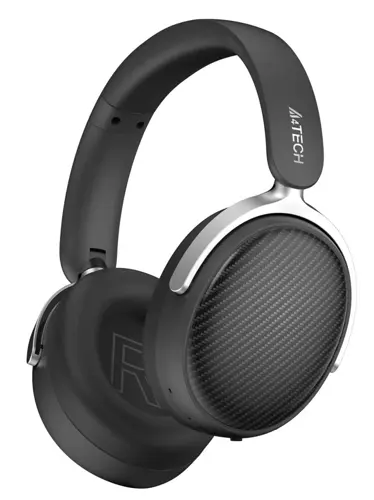 A4Tech BH350C Wireless Headset - Active Noise Cancelling - Black