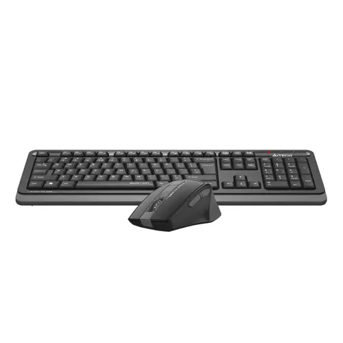 A4Tech Fstyler FGS1035Q 2.4G Quiet Key Wireless Keyboard & Mouse Combo - Grey