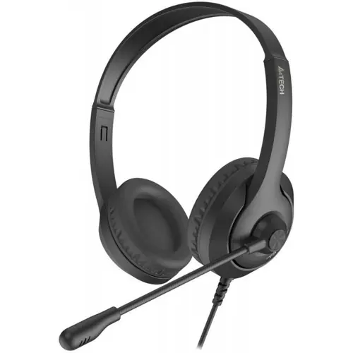 A4Tech FH100U Stereo Headset - Stone Black