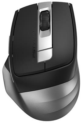 A4Tech FB35CS Dual Mode Rechargeable - Silent Click Wireless Mouse | Smoky Grey