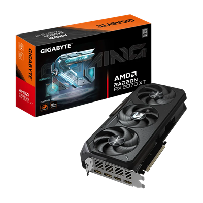 Gigabyte Radeon™ RX 9070 XT GAMING 16G Graphics Card, 16GB GDDR6, PCIe Express 5.0