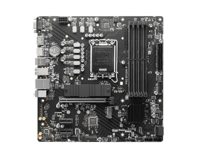 MSI PRO B760M-P Intel LGA1700 DDR5 MicroATX Motherboard