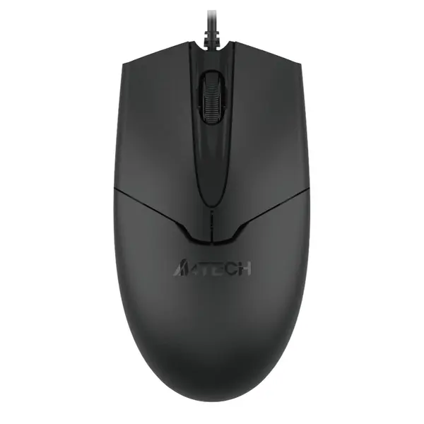 A4Tech OP-550S - Wired Silent Click USB Mouse - Black