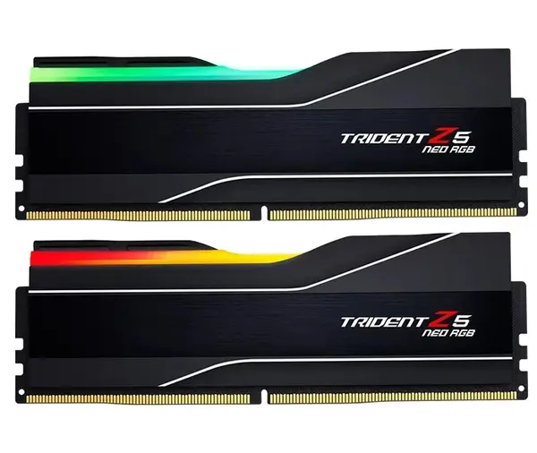 G.Skill Trident Z5 Neo RGB 64GB DDR5-6000 CL36 (2x32GB) Intel XMP / AMD EXPO Desktop Memory - Black