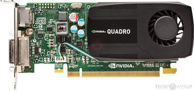 Nvidia Quadro K600 1GB DDR3 128-Bit