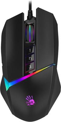 Bloody W60 Max RGB Gaming Mouse | Stone Black