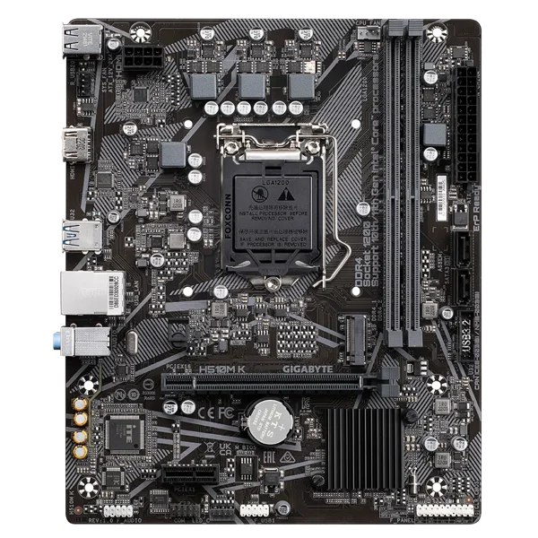 Gigabyte H510M K Intel LGA1200 DDR4 MicroATX Motherboard