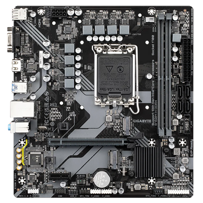 Gigabyte B760M H DDR4 Intel LGA1700 MicroATX Motherboard