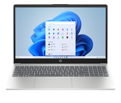 HP Laptop 15-FD0358TU | Intel® Core™ i7-1355U, 8GB RAM DDR4, 512 GB M.2 SSD, 15.6" FHD Display, Backlit, Windows 11 Home, Natural silver