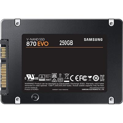 Samsung 870 EVO 250GB 2.5" SATA III SSD