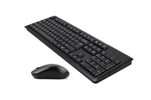 A4Tech 4200NS Wireless Keyboard & Mouse Combo - Black
