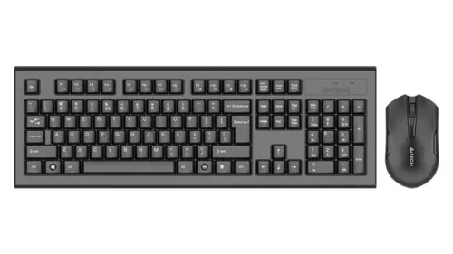 A4Tech 3000NS Wireless Keyboard & Mouse Combo - Black