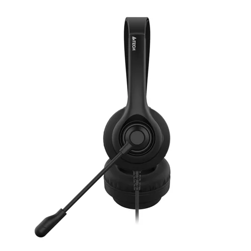 A4Tech HU-8 USB Stereo Headset - Black