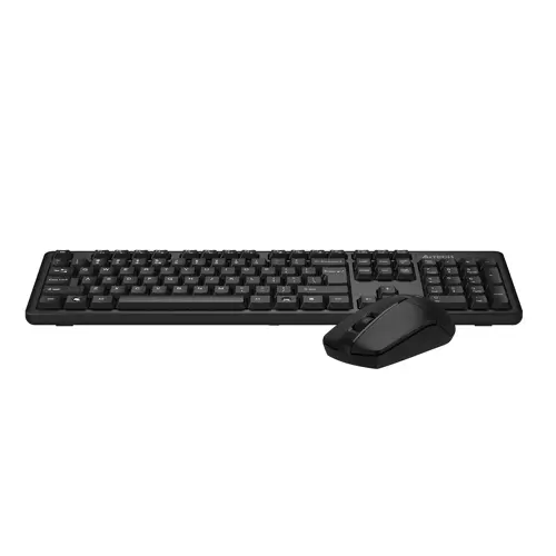 A4Tech 3330NS Wireless Keyboard & Mouse Combo - Black