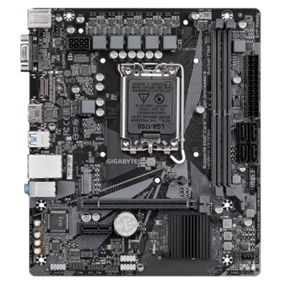 Gigabyte H610M H V3 DDR4 Intel LGA1700 MicroATX Motherboard