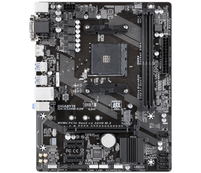 Gigabyte GA-A320M-S2H AMD AM4 microATX Motherboard | DDR4