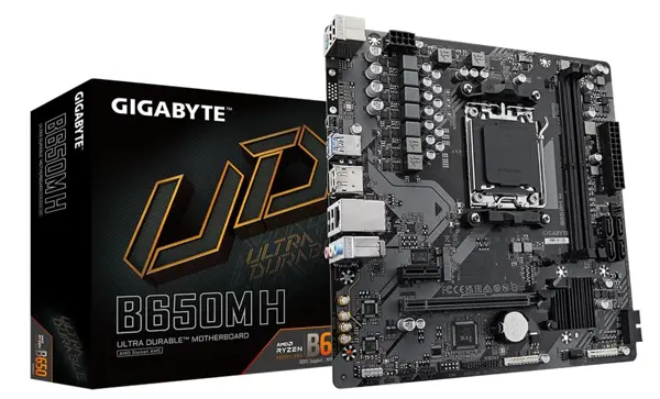 Gigabyte B650M H AMD AM5 DDR5 MicroATX Motherboard