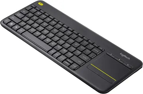 Logitech K400 Plus Wireless Touch Keyboard With Easy Media Control and Built-in Touchpad