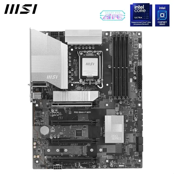 MSI PRO B860-P WIFI Intel LGA1851 DDR5 ATX Motherboard