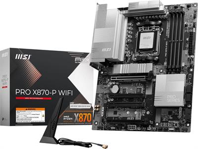 MSI PRO X870-P WIFI AMD AM5 DDR5 ATX Motherboard