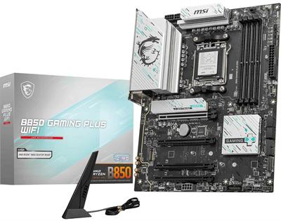 MSI B850 GAMING PLUS WIFI AMD AM5 DDR5 ATX Motherboard