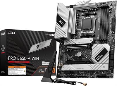 MSI PRO B650-A WIFI AMD AM5 DDR5 ATX Motherboard