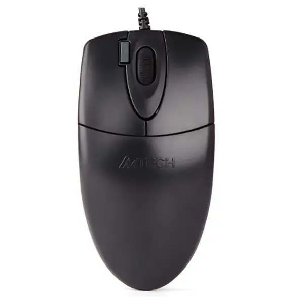 A4Tech OP-620DS - 2x Click Silent Wired Mouse | Black