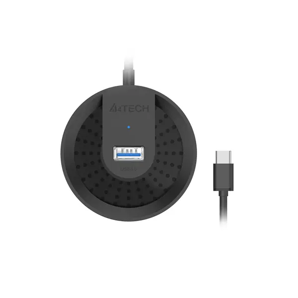 A4Tech HUB-30C USB-C 3.0 4-Ports HUB, with Micro USB Power Input Port