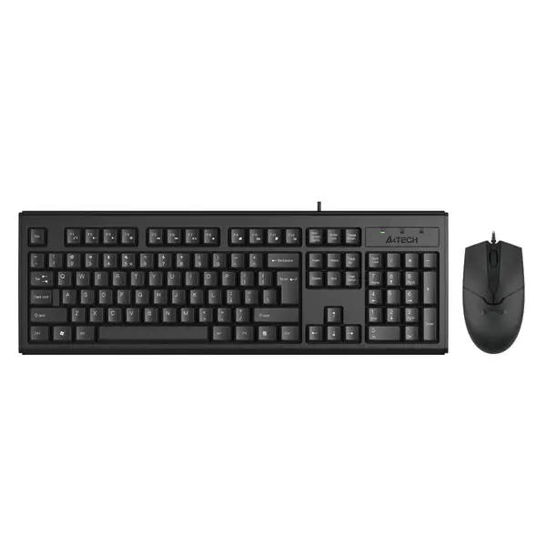 A4Tech KR-8355S ComfortKey FN Desktop Keyboard & Mouse | Black