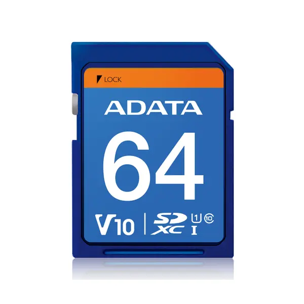 ADATA Premier 64GB SDXC/SDHC UHS-I Class10 Memory Card