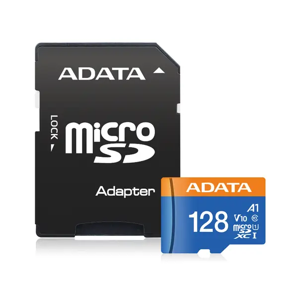 ADATA Premier microSDXC/SDHC UHS-I Class10 128GB with SD Adapter Memory Card