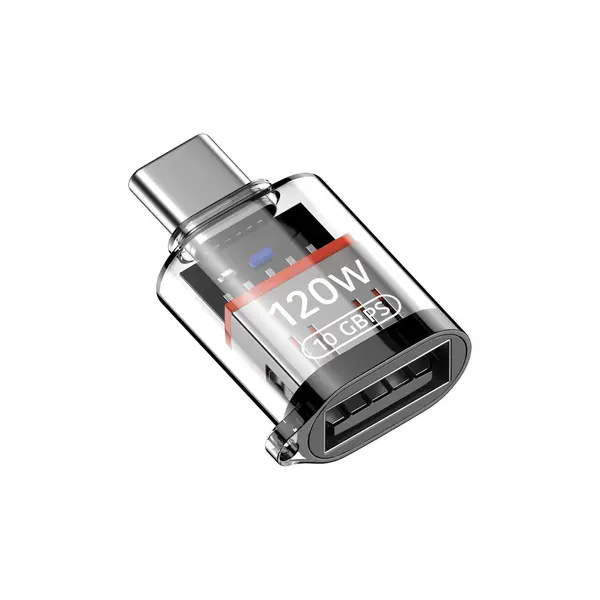 Amaze A12 Pro Type-C To USB 3.2 OTG Adapter, 120W Max Power, 10Gbps Transfers