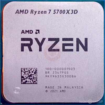 AMD Ryzen 7 5700X3D Desktop Processor - Tray