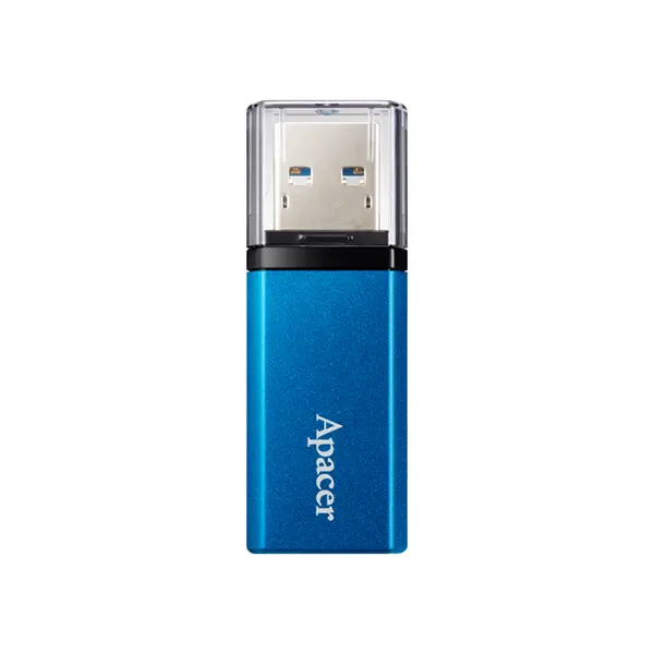 Apacer AH25C 64GB USB 3.2 Gen 1 Flash Drive, Streamlined Metal Exterior