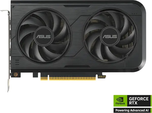 ASUS Dual GeForce RTX 5050 8GB GDDR6 Graphics Card, PCIe 5.0, 8GB GDDR6, DLSS 4, HDMI 2.1b, DisplayPort 2.1b, 2-Slot, Axial-tech Fan Design, 0dB Technology, Dual BIOS