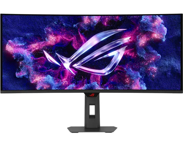 Asus ROG Strix OLED XG34WCDMTG 34-inch 240Hz Curved Gaming Monitor –  QD-OLED Panel, 0.03ms (GTG), FreeSync & G-Sync Compatible, Android 14 Google TV, WiFi 6, Dolby Vision & Atmos
