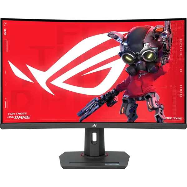 ASUS ROG Strix XG32WCMS 32” 1440P 280Hz USB-C Curved HDR400 Gaming Monitor - 1ms (GTG), Fast VA, ELMB Sync, USB Type-C,  Tripod Socket, HDR