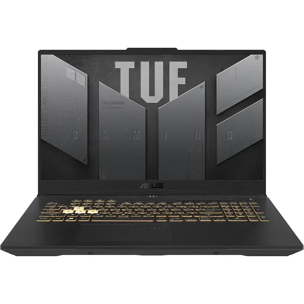 Asus TUF F17 FX707VU-HX175 Gaming Laptop | Core i7 13620H 13th Gen Processor, 16GB Ram, 512GB SSD, 6GB RTX 4050 GDDR6 Graphics Card, 17.3" Full HD 1080p IPS 144Hz, G-Sync, Dolby Atmos, 1-Zone RGB BKB, Mecha Grey